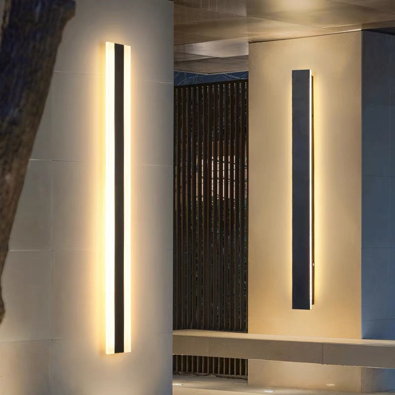 Waterproof Outdoor LED Wall Light ? Exterior Porch & Patio Lighting, Weatherproof Wall Sconce for Home, Garage, Entryway & Garden