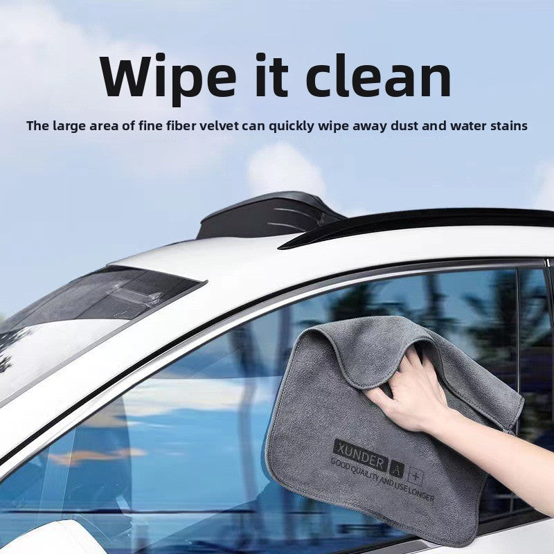 Microfiber Car Cleaning Towels ? Ultra Absorbent Auto Detailing Cloths for Car Interior, Exterior, Glass & Household Cleaning