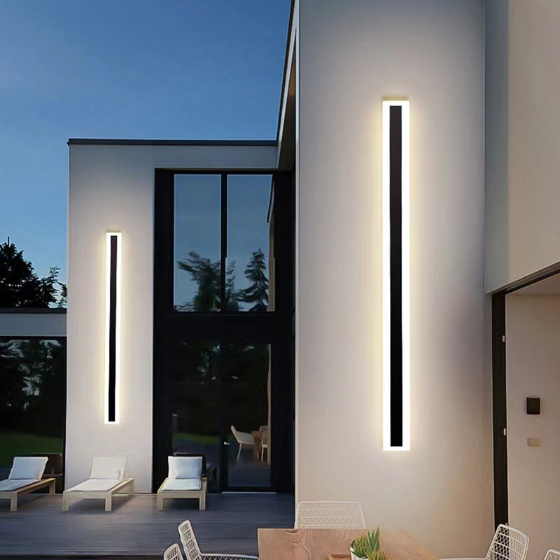 Waterproof Outdoor LED Wall Light ? Exterior Porch & Patio Lighting, Weatherproof Wall Sconce for Home, Garage, Entryway & Garden