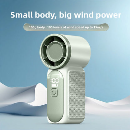 USB Rechargeable Portable Fan ? Cordless Mini Desk Fan with Powerful Airflow, Battery Operated Personal Cooling Fan for Home, Office, Bedroom & Travel