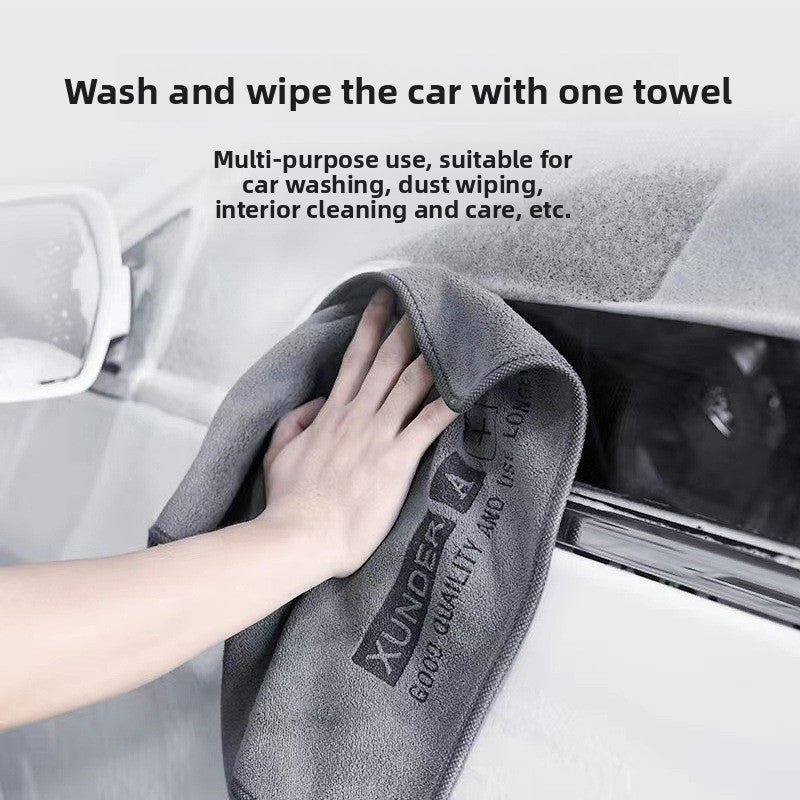Microfiber Car Cleaning Towels ? Ultra Absorbent Auto Detailing Cloths for Car Interior, Exterior, Glass & Household Cleaning
