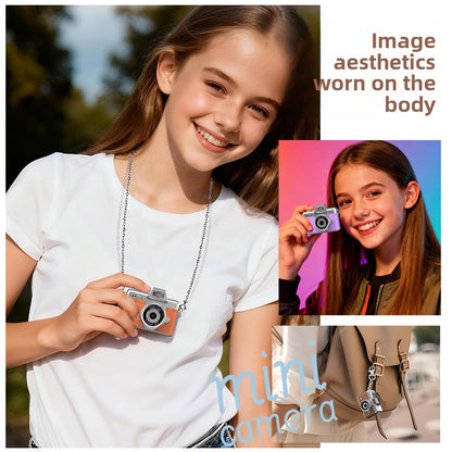 Palm-Sized Mini Camera – Compact Portable Digital Camera, Small HD Camera for Travel, Kids, Vlogging, Photography & Everyday Use